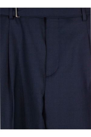 Blue virgin wool blend Riccardo trousers BE ABLE | ANDYGBCBLU